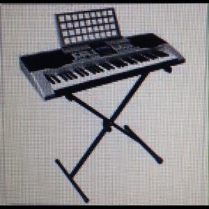 Meike Electronic Piano Keyboard with Stand. New!
